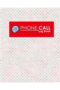 Phone Call Log Book
