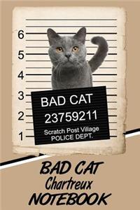 Bad Cat Chartreux Notebook