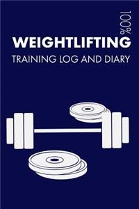Weightlifting Training Log and Diary