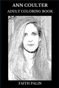Ann Coulter Adult Coloring Book