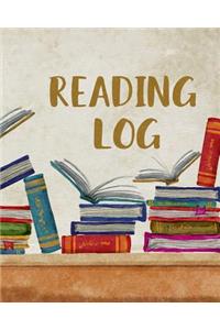 Reading Log for Kids