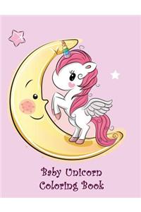 Baby Unicorn Coloring Book