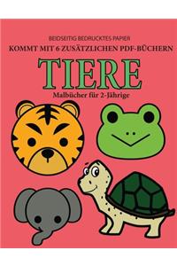 Malbücher für 2-Jährige (Tiere)