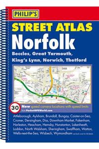 Philip's Street Atlas Norfolk