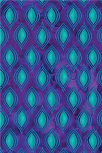 Journal Notebook Abstract Watercolor Pattern 3