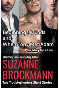 Beginnings and Ends & When Tony Met Adam with Murphy's Law (annotated reissues originally published in 2012, 2011, 2001)