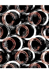 My Big Fat Journal Notebook Batik Circles Pattern 8