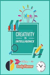 Creativity is intelligence Study Planner