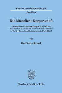 Die Offentliche Korperschaft
