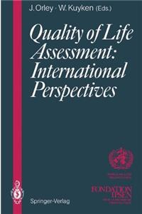 Quality of Life Assessment: International Perspectives