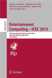 Entertainment Computing -- Icec 2013