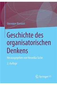 Geschichte des organisatorischen Denkens