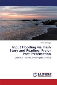 Input Flooding via Flash Story and Reading