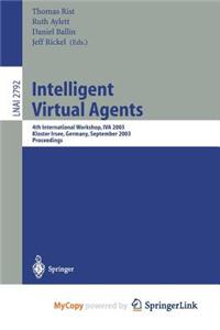 Intelligent Virtual Agents