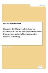 Chancen der Markterschließung im südostasiatischen Raum für mittelständische Unternehmen durch Kooperation im Bereich Marketing