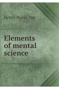 Elements of Mental Science