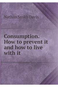 Consumption. How to Prevent It and How to Live with It