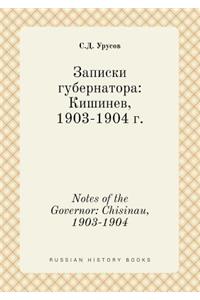 Notes of the Governor