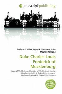 Duke Charles Louis Frederick of Mecklenburg