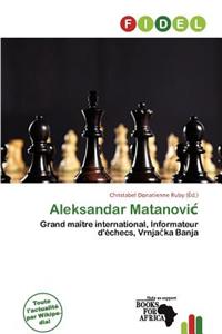 Aleksandar Matanovi