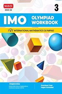 MTG International Mathematics Olympiad (IMO) Workbook for Class 3 - MCQs, Previous Years Solved Paper and Achievers Section - SOF Olympiad Preparation Books For 2023-2024 Exam MAHABIR SINGH