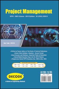 DECODE Project Management for SPPU 19 Course (SE - II - Civil - 201012)