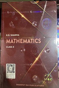 R D Sharma Mathematics Class 10 with MCQ in Mathematics - CBSE Examination 2023-2024