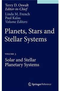 Planets, Stars and Stellar Systems