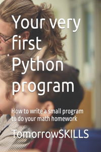 Your very first Python program