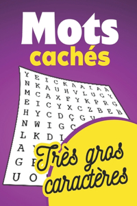 Mots cachés Très gros caractères
