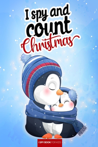 I spy and count - Christmas - I spy book for kids