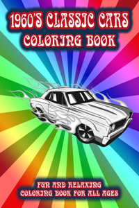 1960's Classic Cars Coloring Book