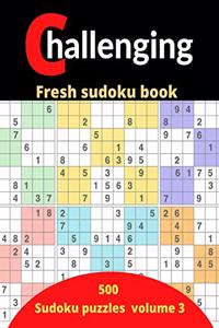 challenging fresh sudoku book volume 3