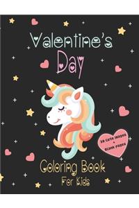 Valentine's Day Coloring Book For Toddlers And Preschool