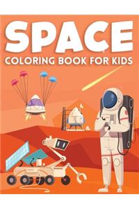 Space Coloring Book for Kids