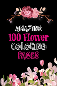 Amazing 100 Flower Coloring Pages