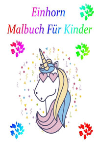 Einhorn Malbuch Für Kinder