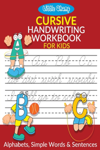 Cursive handwriting Workbook For Kids.