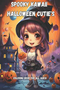 Spooky Kawaii Halloween Cuties Coloring Book!