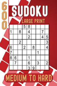 Sudoku Large Print for Seniors