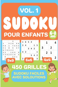 Sudoku Enfant 6-8 Ans Avec Solutions