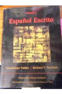 Espanol Escrito, Volume 2