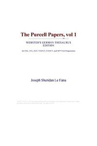 The Purcell Papers, Vol 1 (Webster's German Thesaurus Edition)