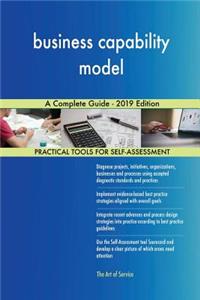 business capability model A Complete Guide - 2019 Edition