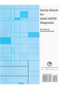 Quick-Check for Adult ADHD Diagnosis