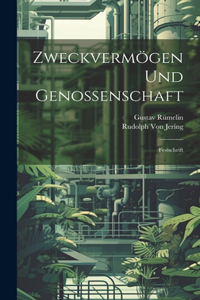 Zweckvermögen Und Genossenschaft