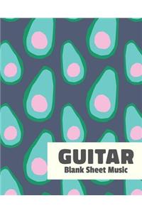 Guitar Blank Sheet Music