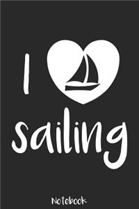 I ❤ sailing Notebook