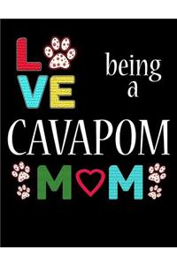 Love Being a Cavapom Mom