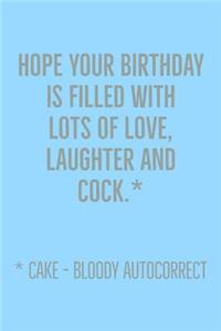 Hope Your Birthday